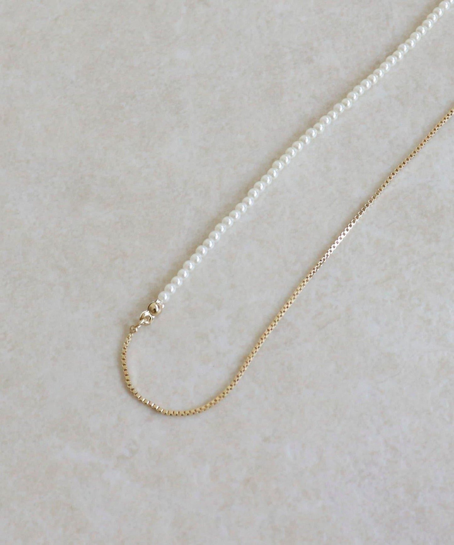 水滴珍珠吊墜項鍊