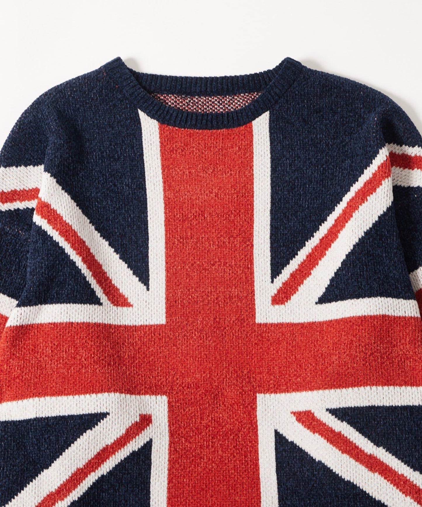 英倫國旗圖案針織衫
