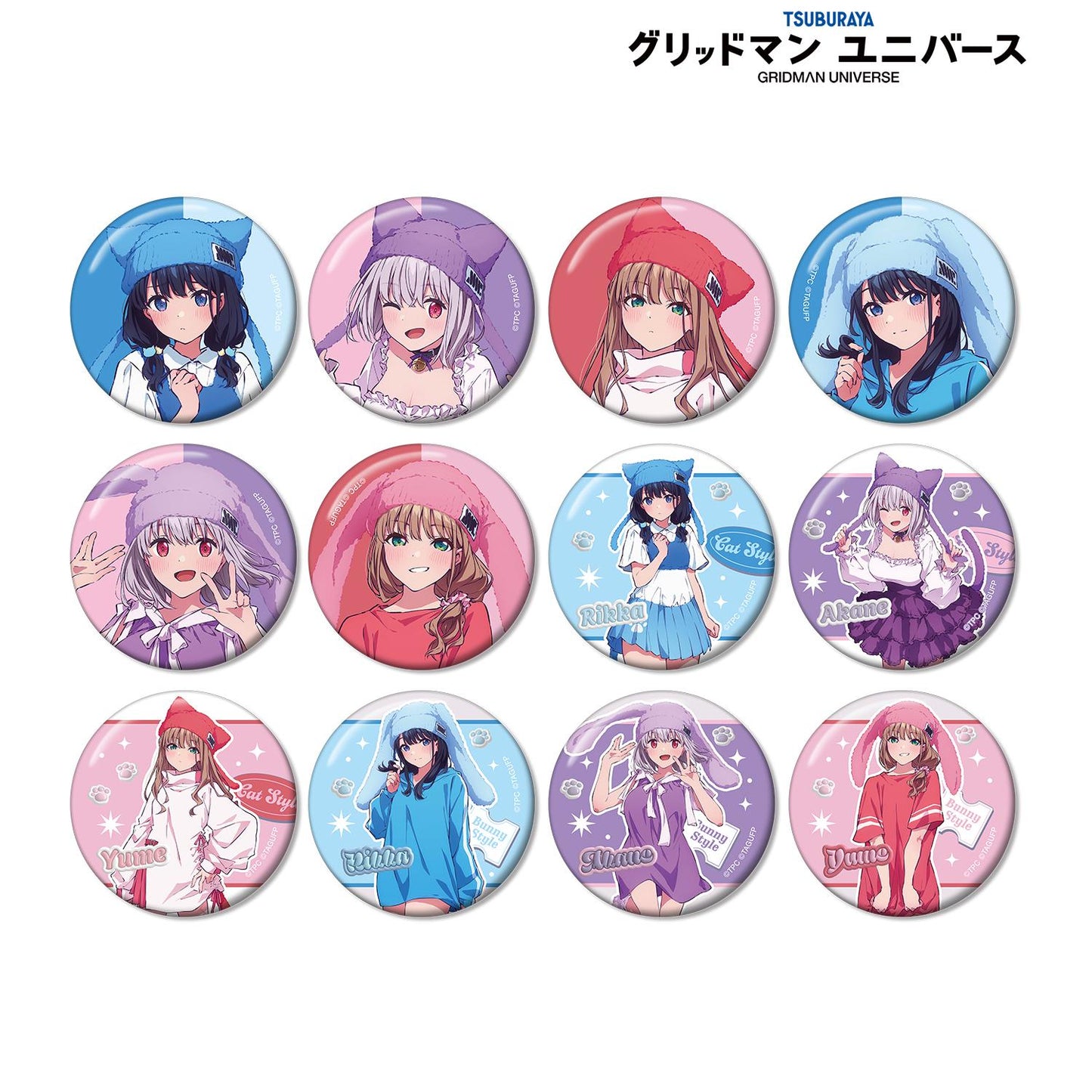 《電光超人古立特》UNIVERSE_新繪動物連體服ver. 盒裝徽章(單品/全套BOX)【BOX/12包入】