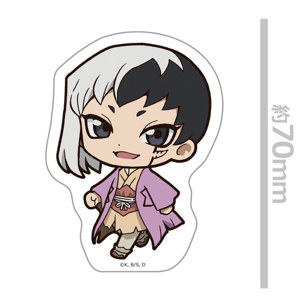 《Dr.STONE 石紀元》 造型剪裁貼紙 淺霧幻
