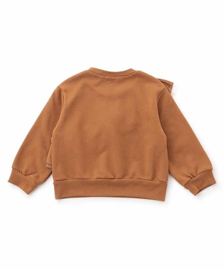 多色荷葉邊衛衣