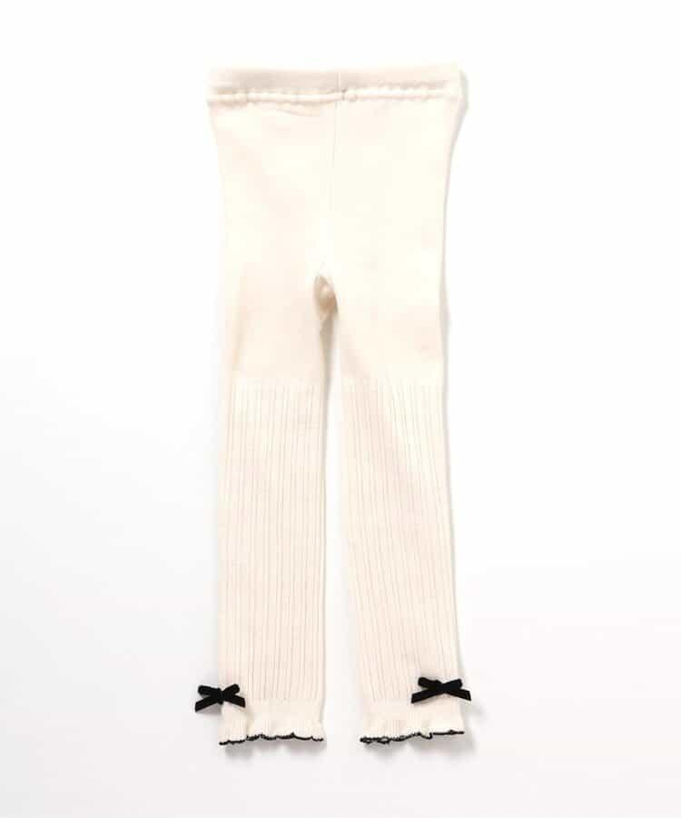 下襬蝴蝶結打底褲