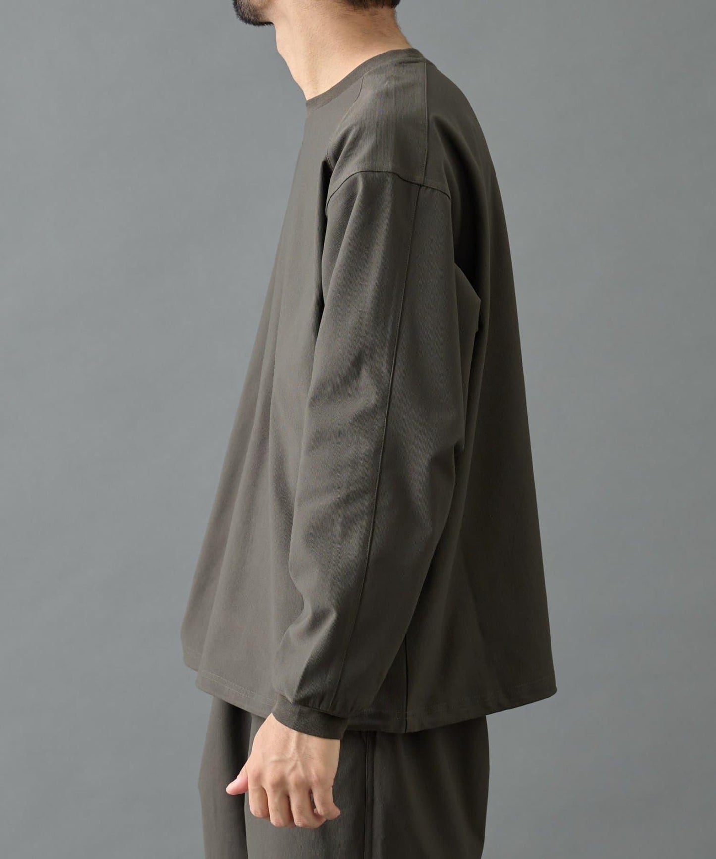 【AW】格紋彈力套頭衫