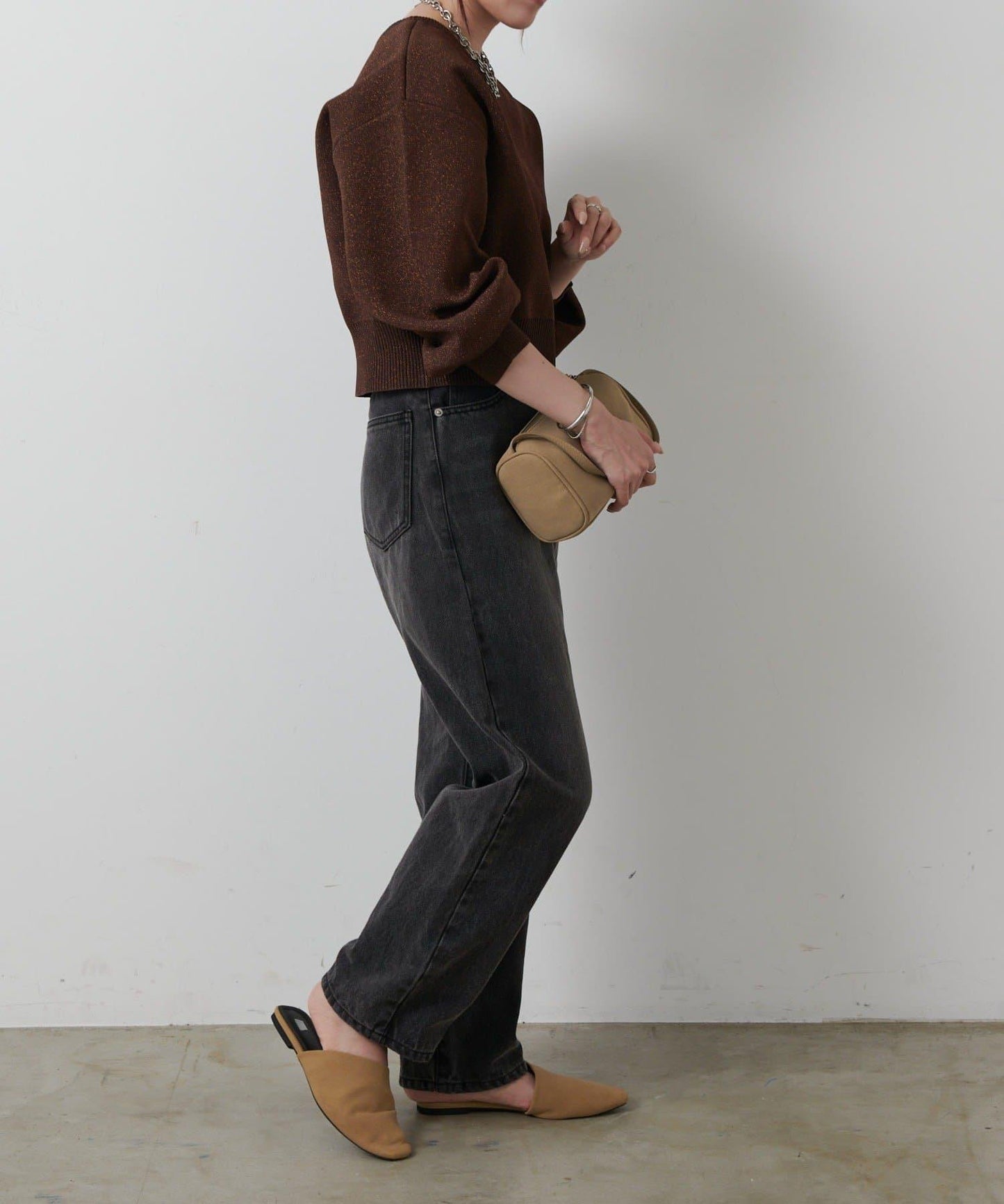 【AW/復刻】亮絲針織開衫