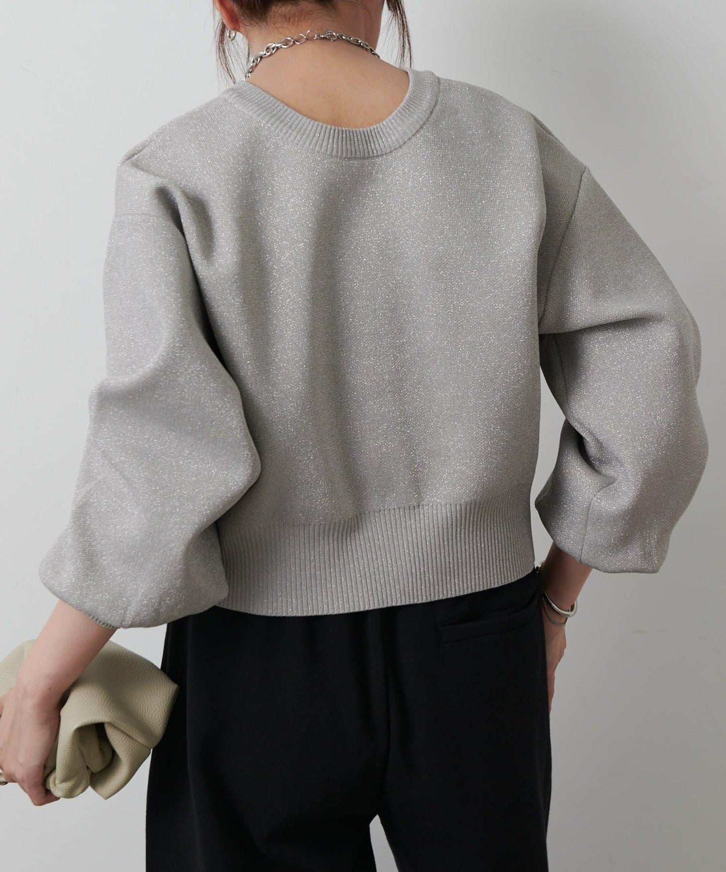 【AW/復刻】亮絲針織開衫