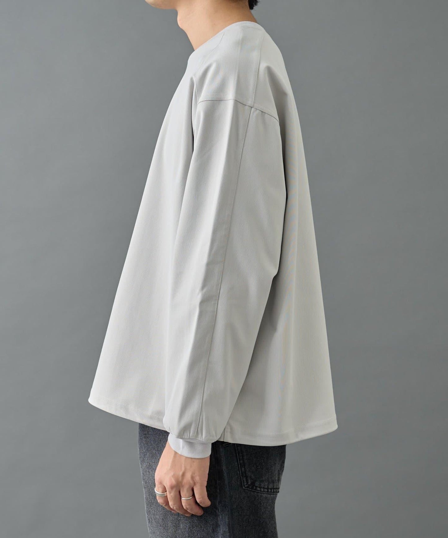 【AW】格紋彈力套頭衫