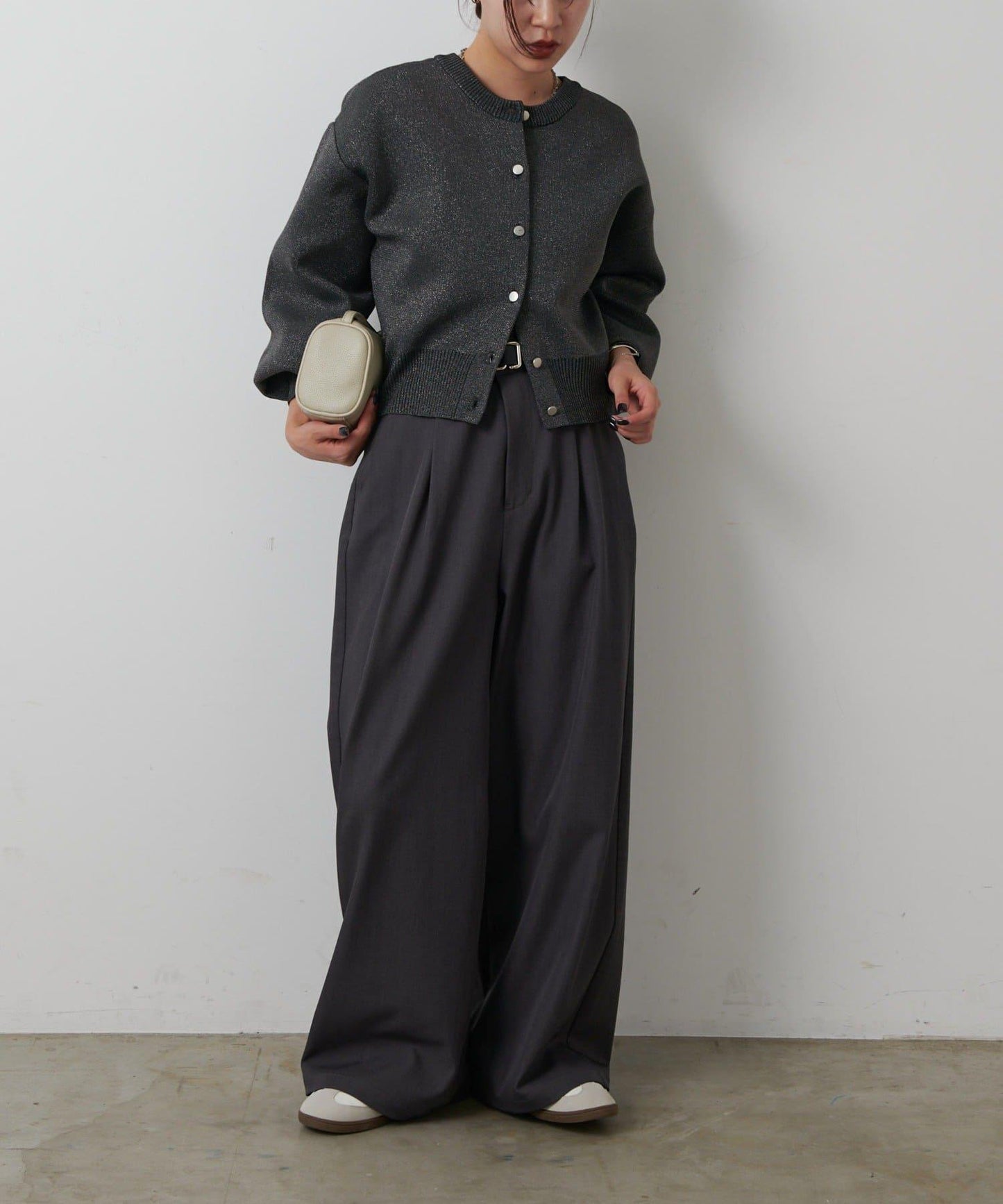 【AW/復刻】亮絲針織開衫