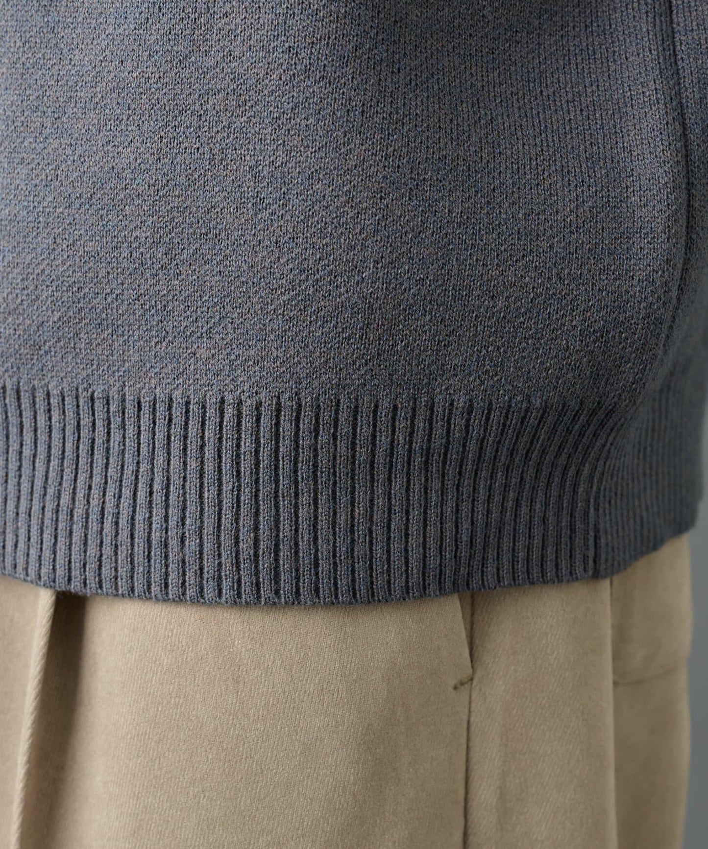 【AW】再生聚酯高領針織衫