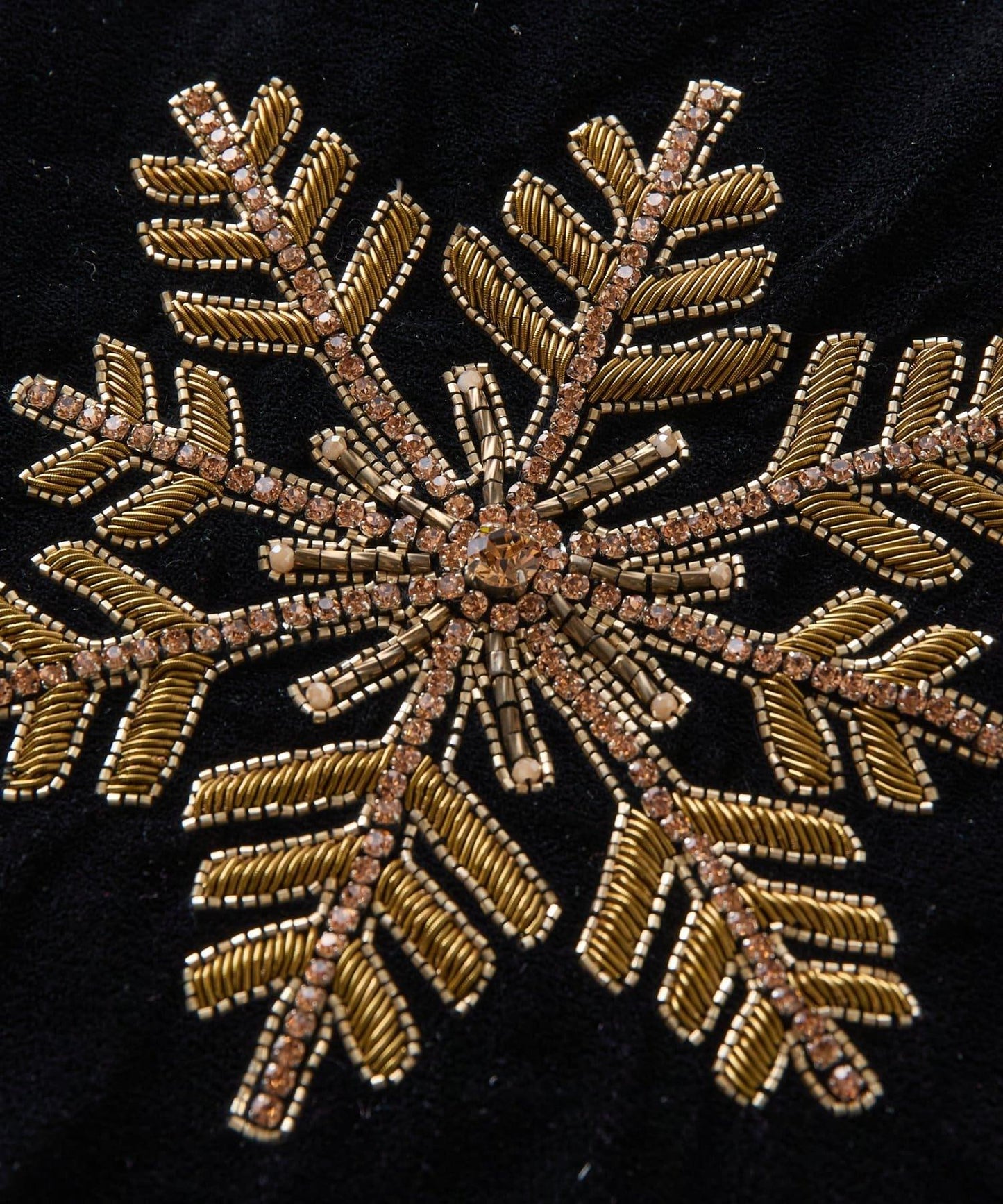 《CITRUS》雪花刺繡托特包