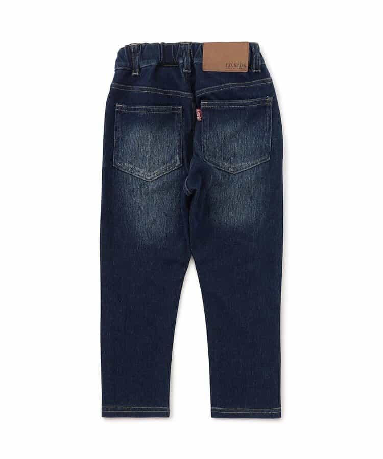 針織牛仔長褲 10分長度