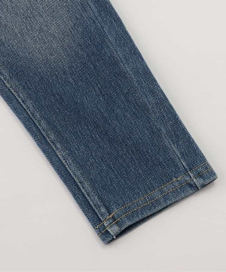 針織牛仔長褲 10分長度