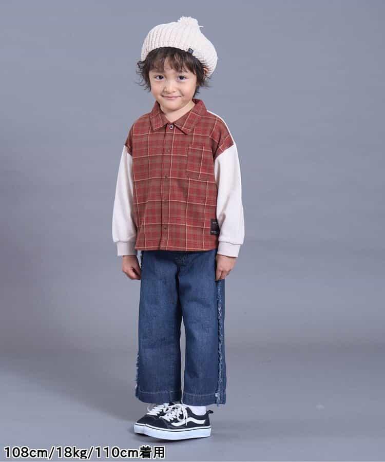 流蘇裝飾牛仔褲 10分褲