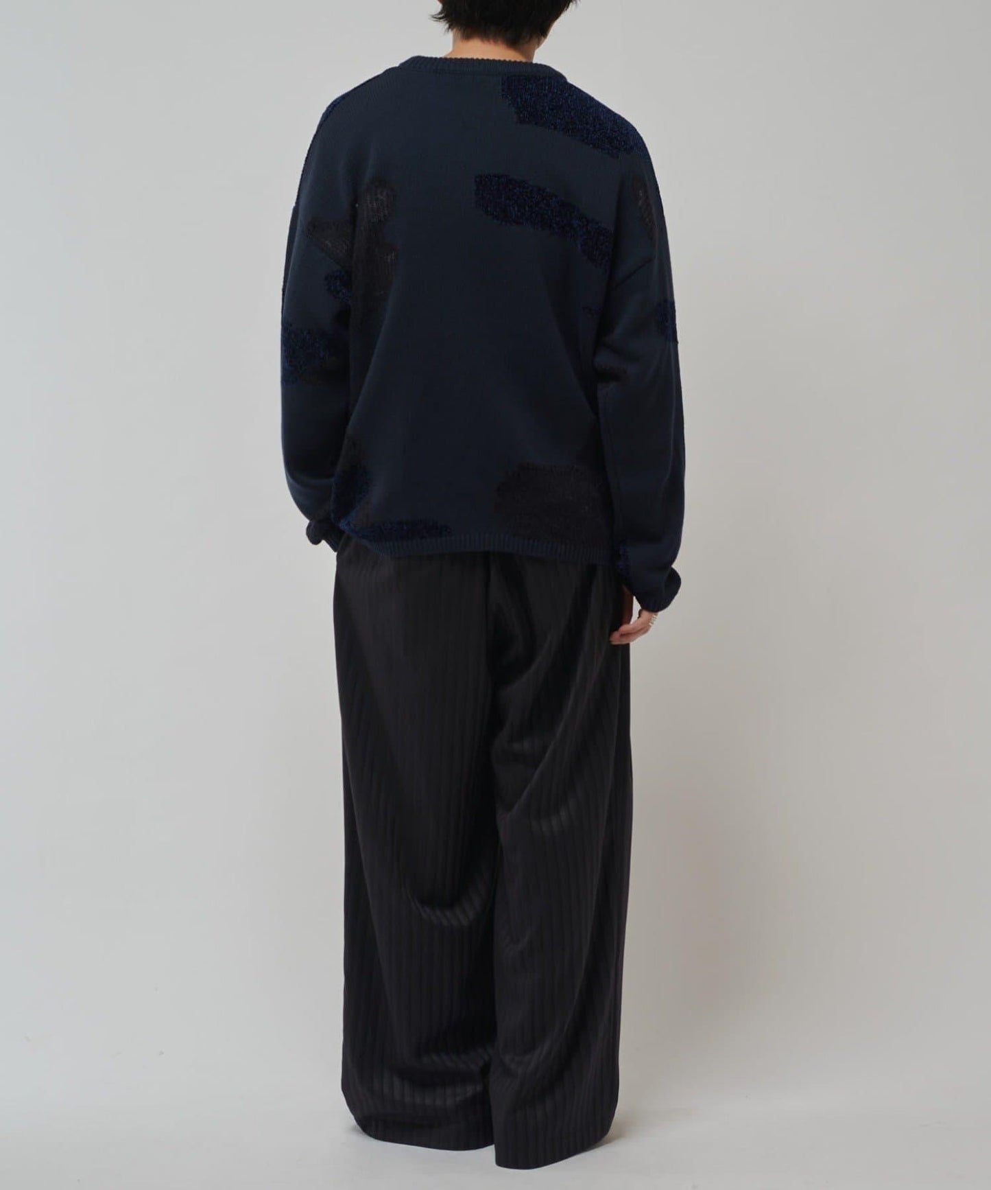 隨機提花針織衫