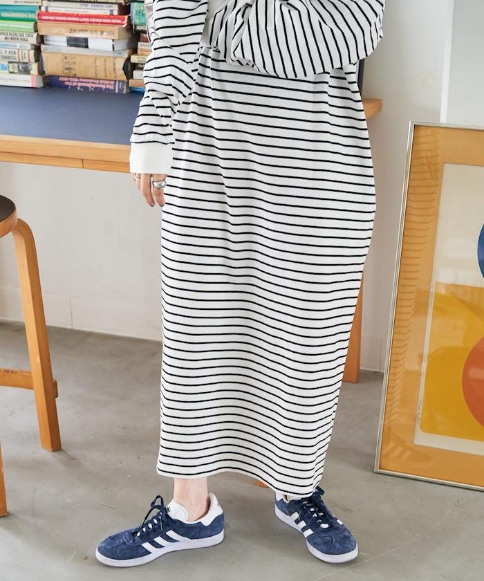 美國棉寬鬆版型長袖連衣裙