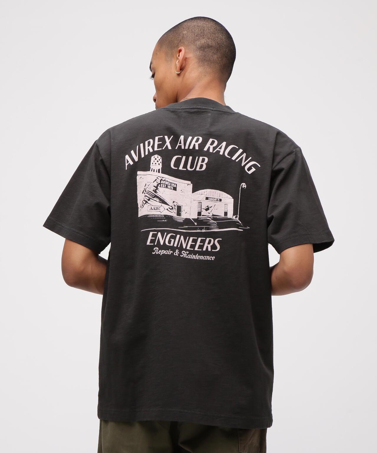 《A.A.R.C》車庫風格粗斜紋短袖T恤