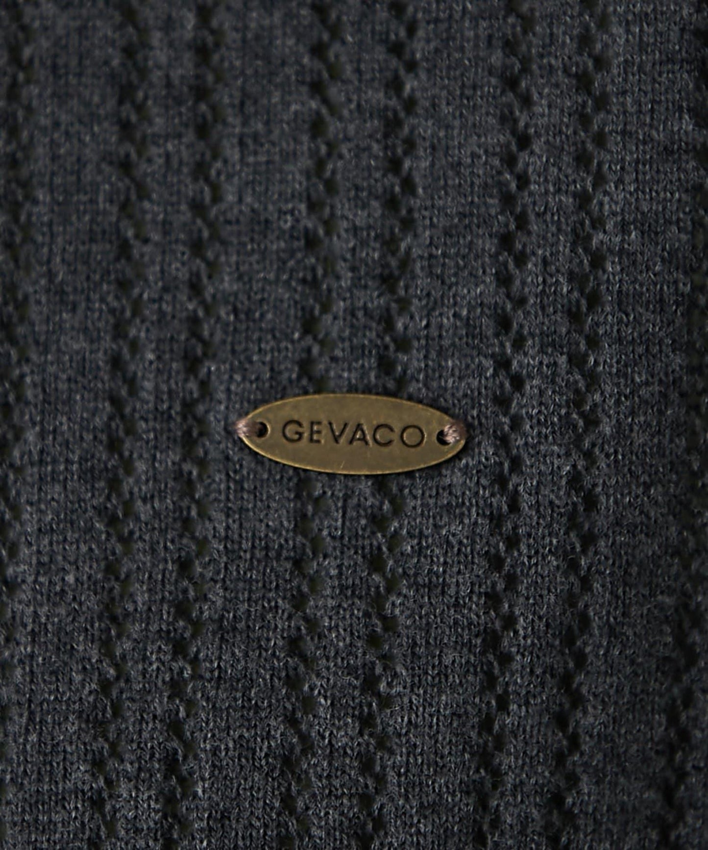 【GEVACO】帶內搭鏤空針織開衫