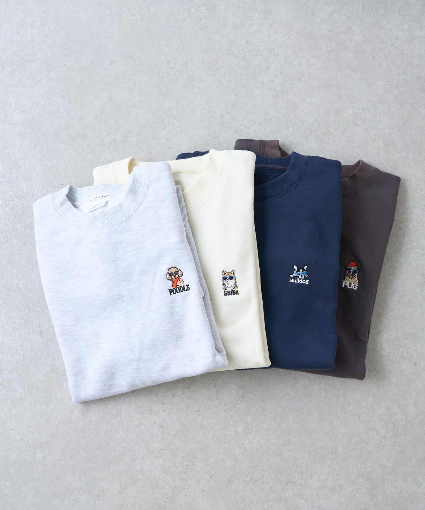 【男女同款】DOGS刺繡標誌印花衛衣