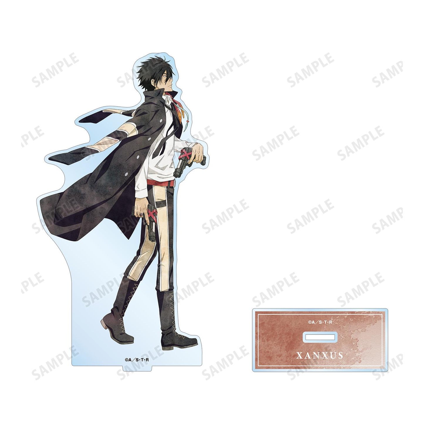 《家庭教師HITMAN REBORN!》 XANXUS(10年後)步行ver. 大號亞克力立牌