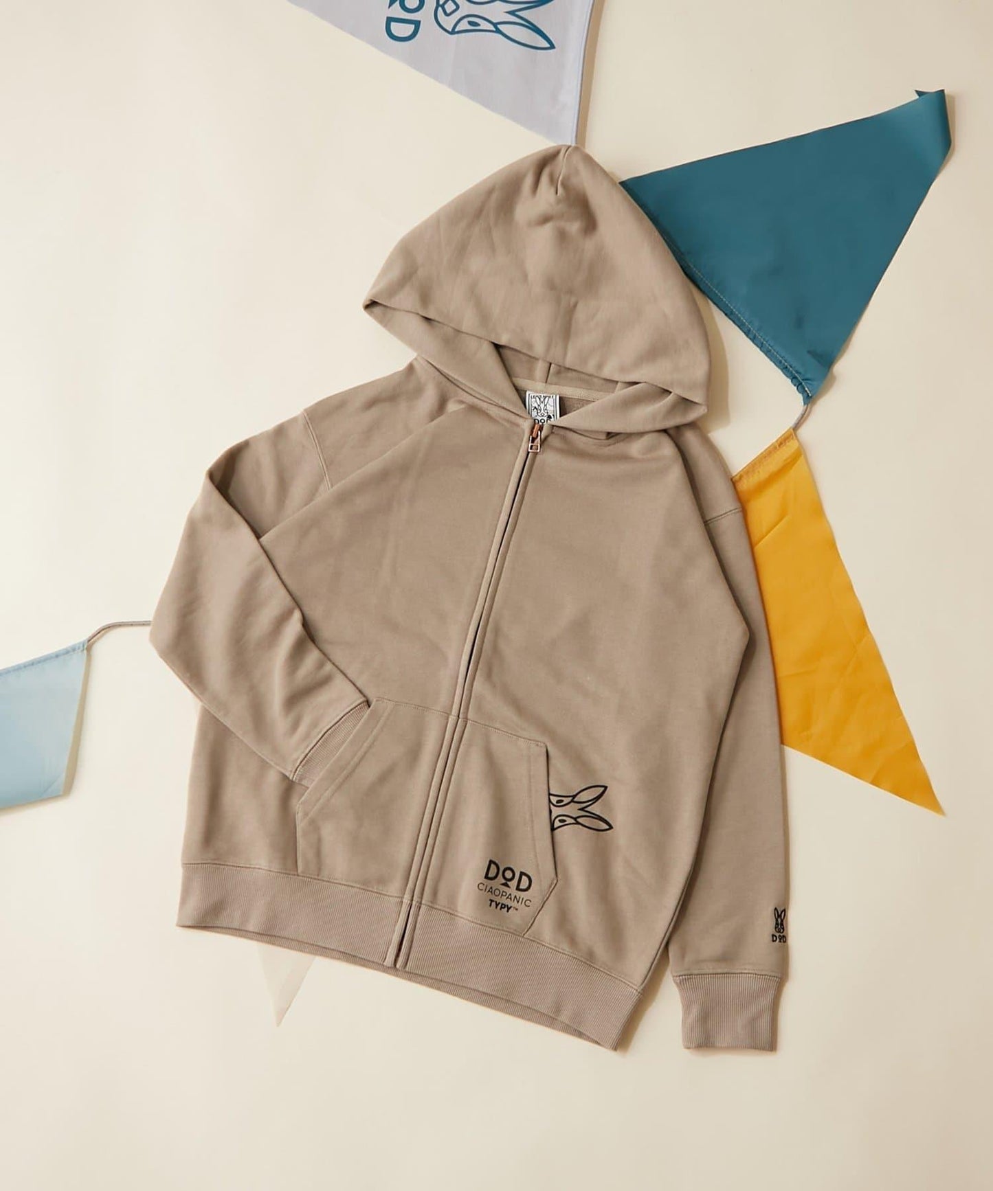 【DOD】【兒童】可愛口袋拉鍊夾克