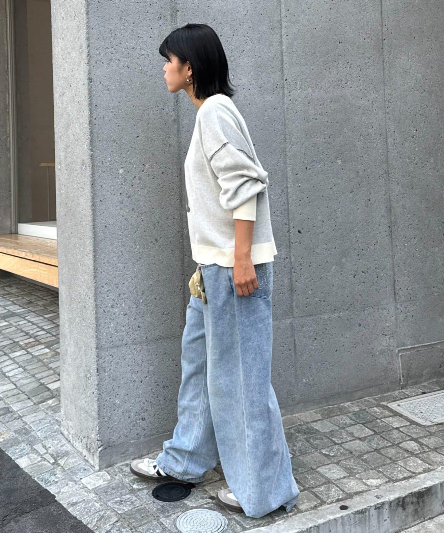 【DOD】【男女通用】那時的釘子針織衫