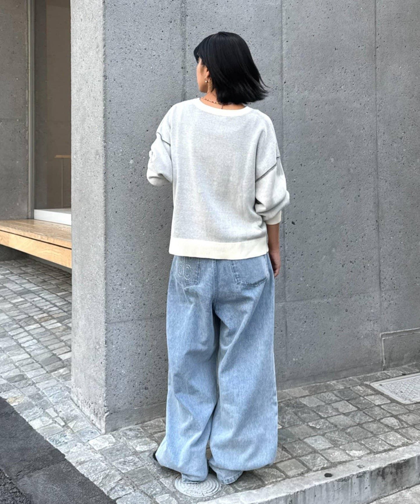 【DOD】【男女通用】那時的釘子針織衫