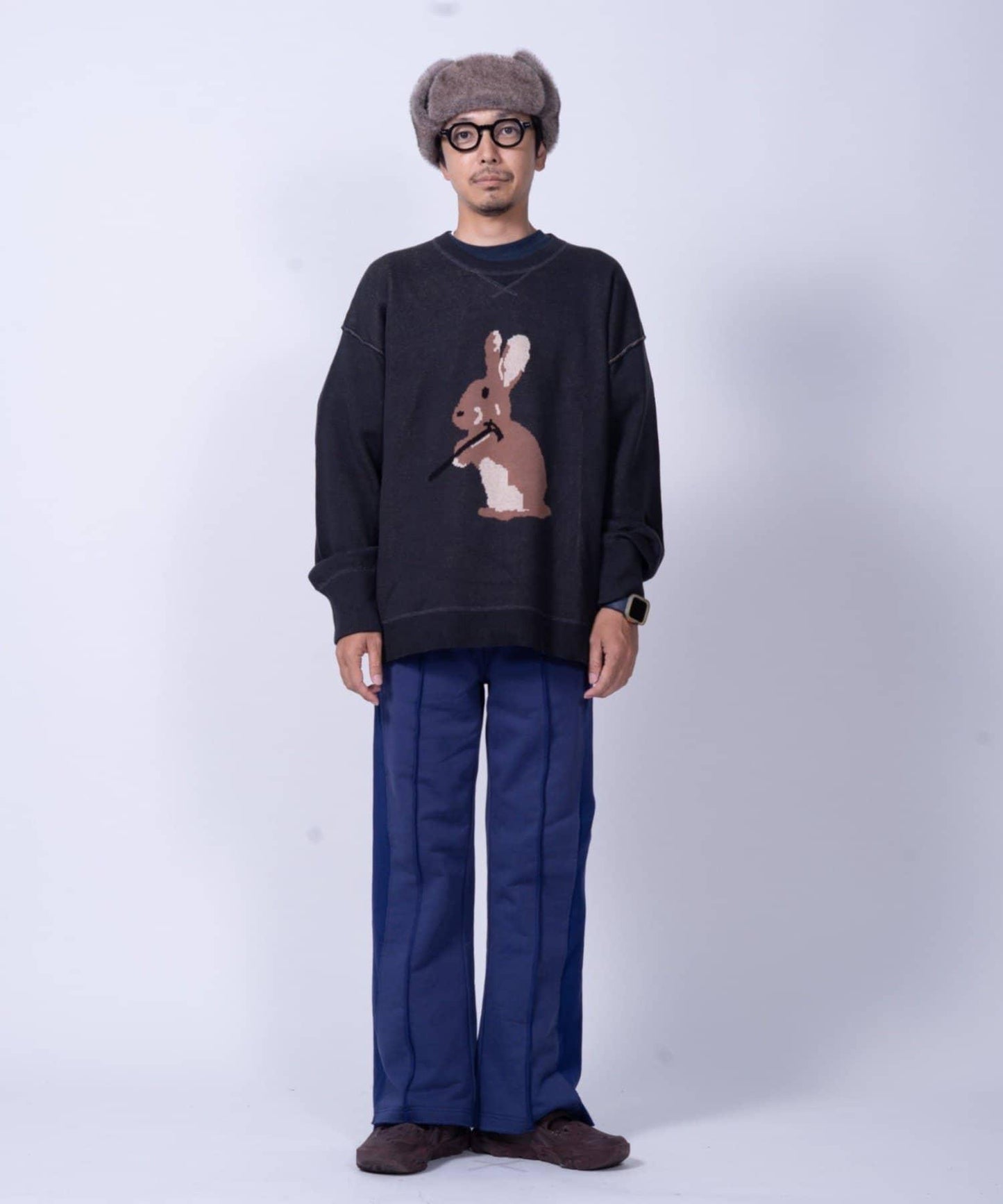 【DOD】【男女通用】那時的釘子針織衫