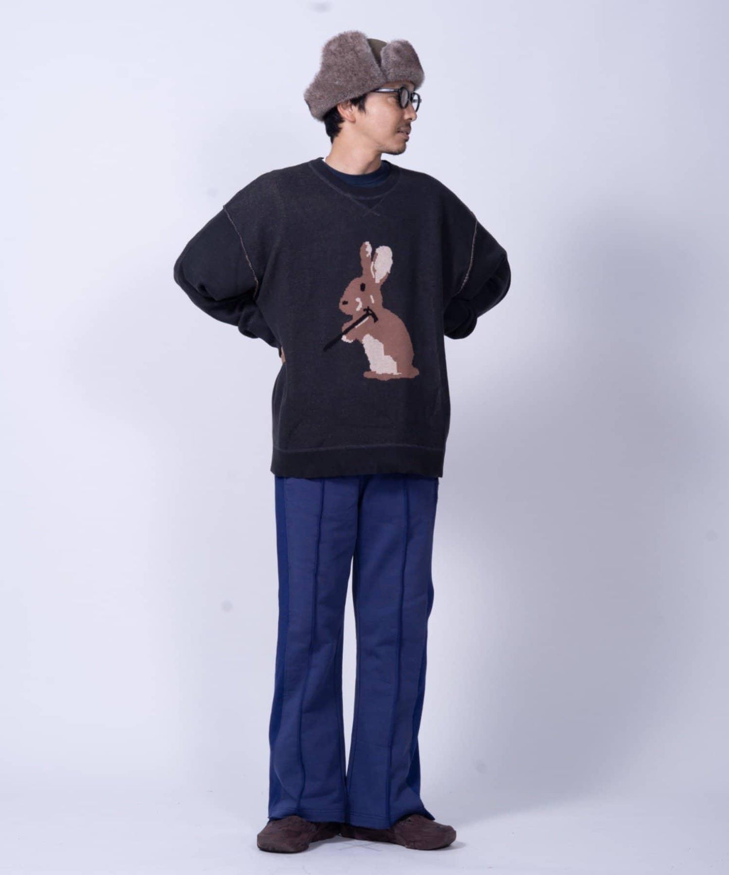 【DOD】【男女通用】那時的釘子針織衫