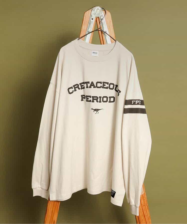 福井縣立恐龍博物館聯名數字長袖T恤(成人尺碼)
