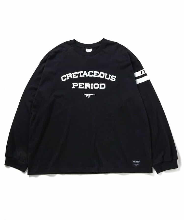 福井縣立恐龍博物館聯名數字長袖T恤(成人尺碼)