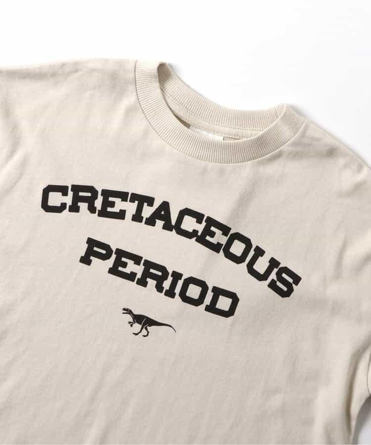 福井縣立恐龍博物館聯名數字長袖T恤(兒童尺碼)