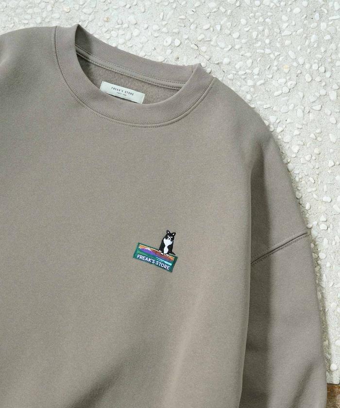 FREAK'S STORE OUTDOORS 動物刺繡點綴衛衣
