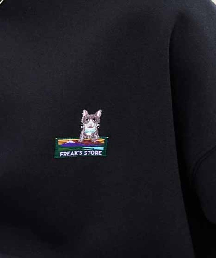 FREAK'S STORE OUTDOORS 動物刺繡點綴衛衣