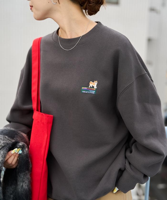 FREAK'S STORE OUTDOORS 動物刺繡點綴衛衣