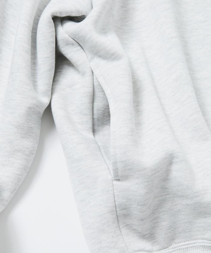 THOUSAND MILE×FREAK'S STORE/THOUSAND MILE特別款寬鬆版型單點刺繡圓領衛衣