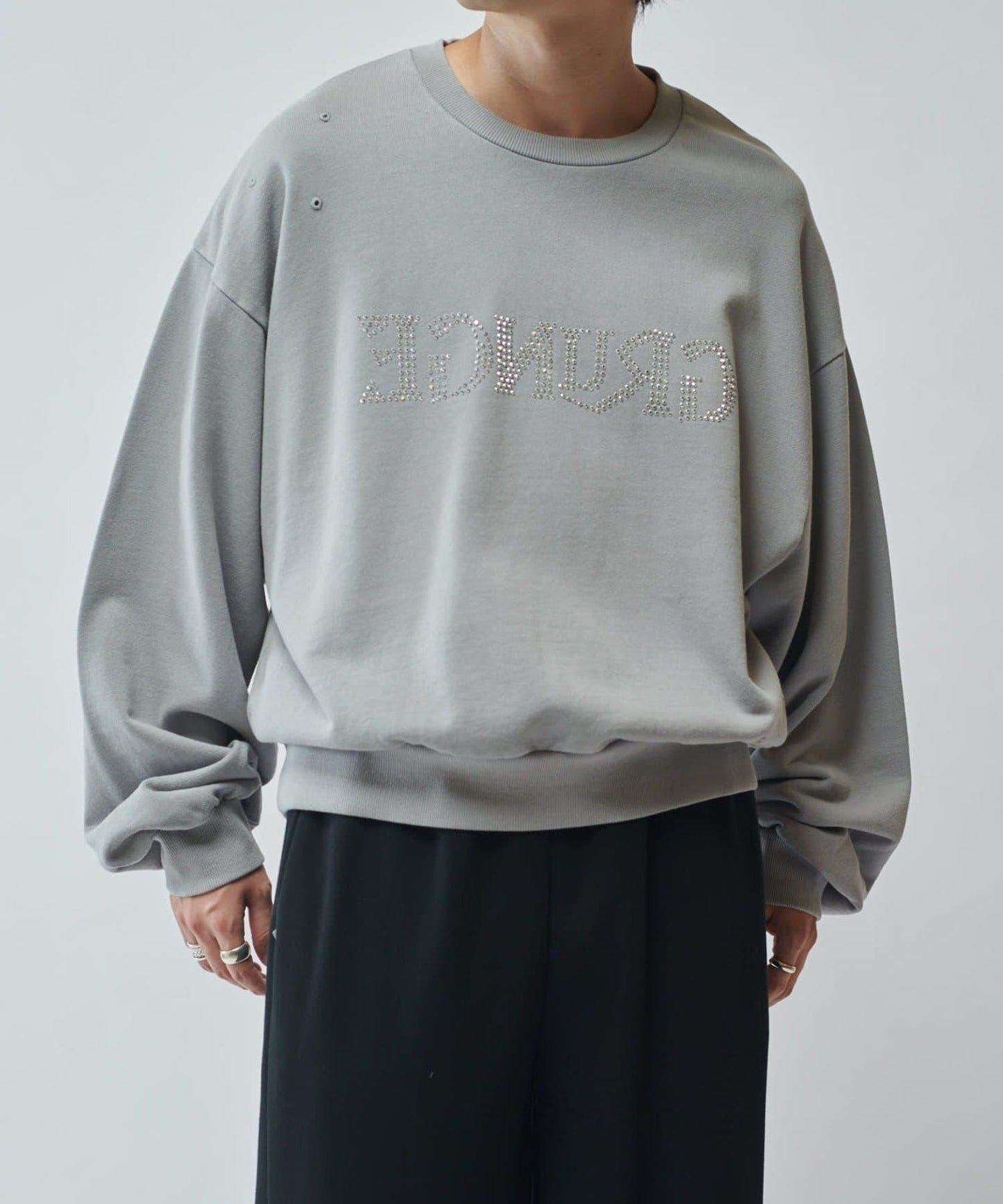 【SURJENT】拼色水鑽衛衣