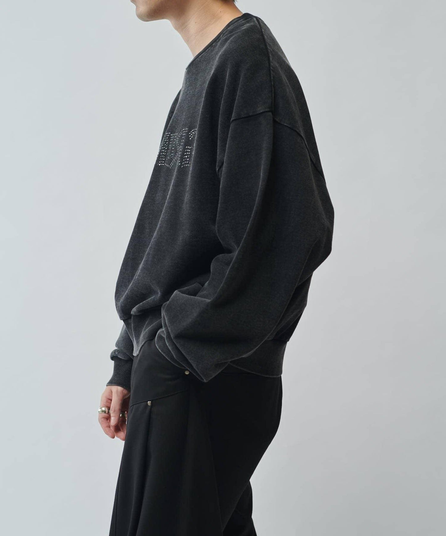 【SURJENT】拼色水鑽衛衣