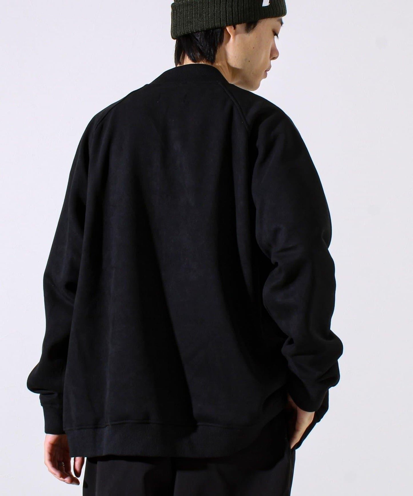 【秋季新定番】仿麂皮MA-1拉鍊夾克