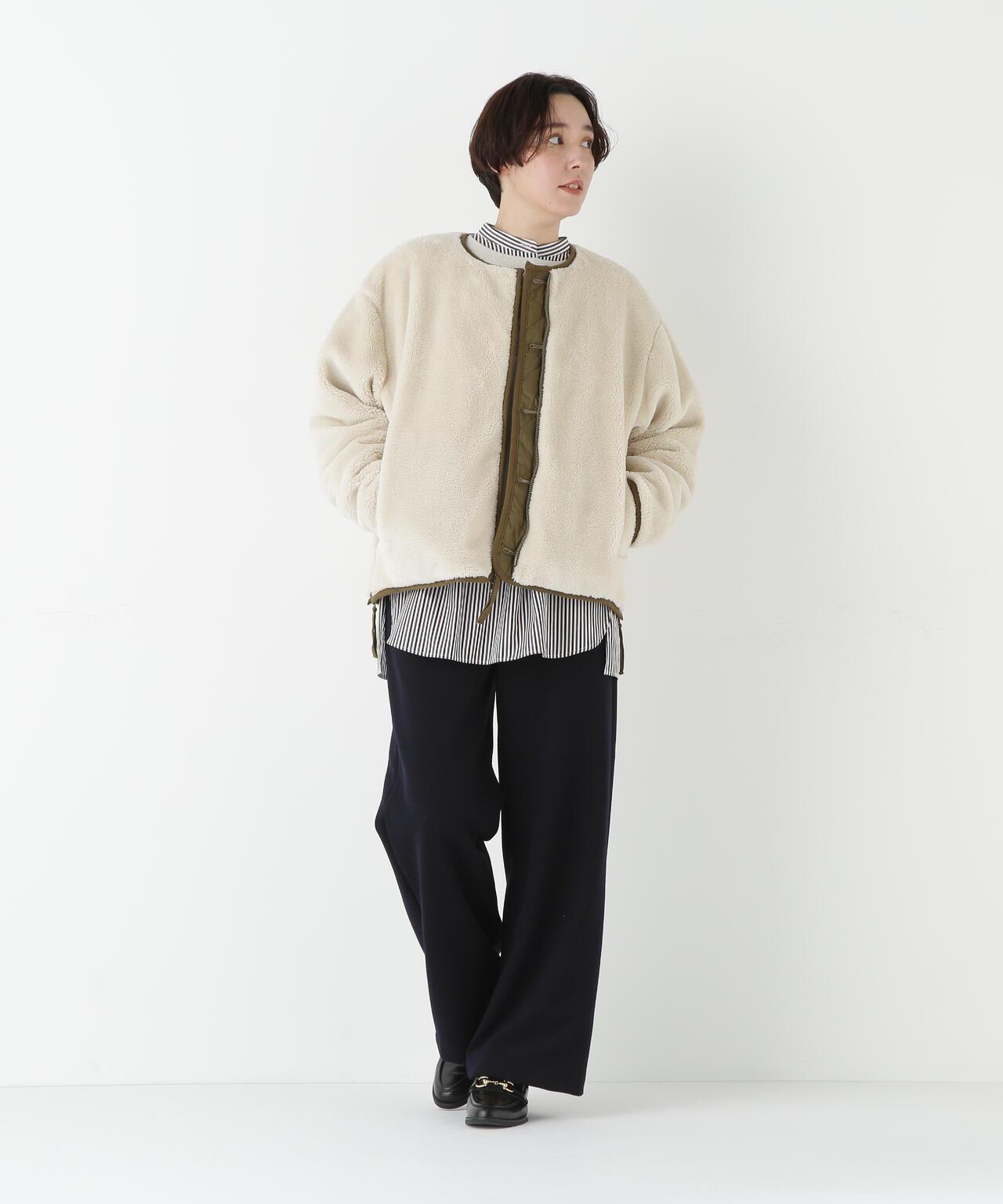 ≪TAION聯名≫可雙面穿羊羔絨羽絨夾克