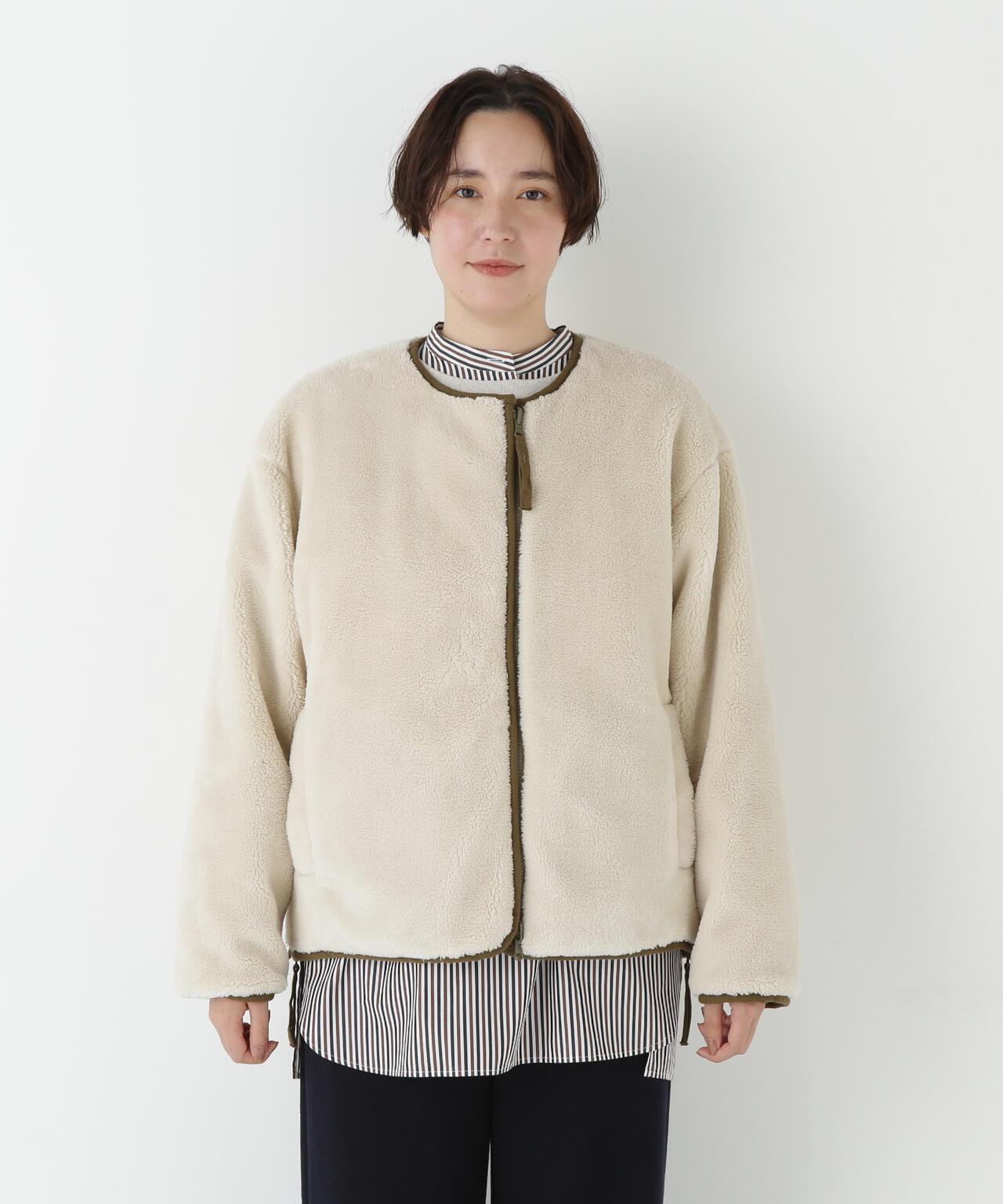 ≪TAION聯名≫可雙面穿羊羔絨羽絨夾克