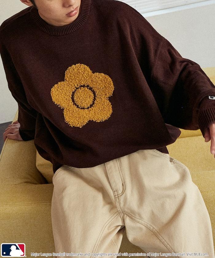 提花針織套頭衫