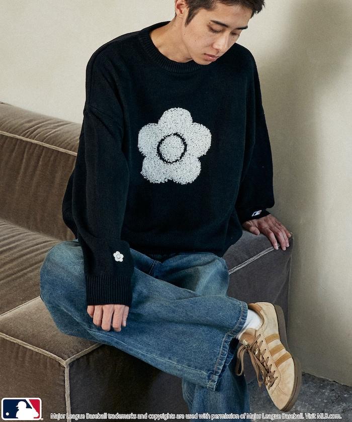 提花針織套頭衫