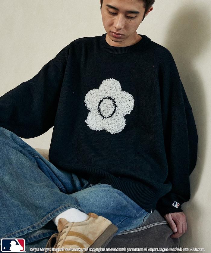 提花針織套頭衫