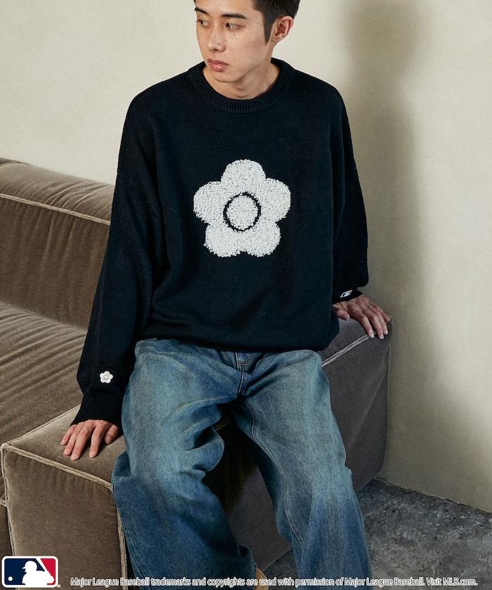 提花針織套頭衫