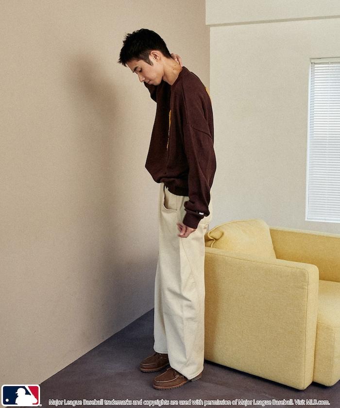 提花針織套頭衫