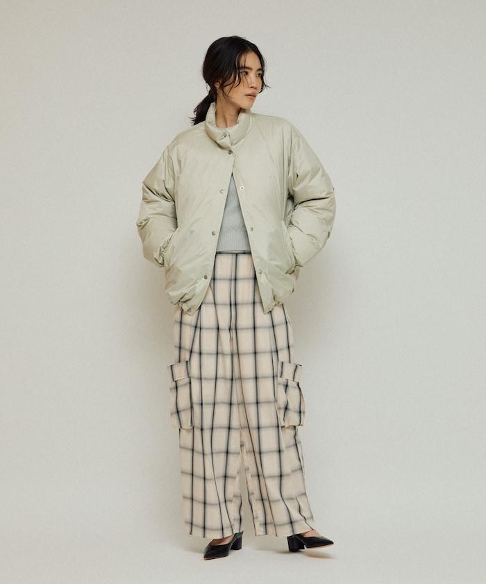 特別款極光面料再生羽絨夾克 / 短款羽絨服