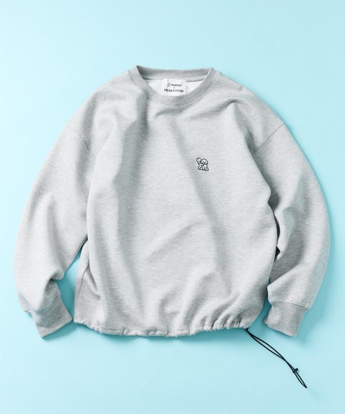 matsui×FREAK'S STORE 限定「つれてって Take me」抽繩後背印花圓領衛衣