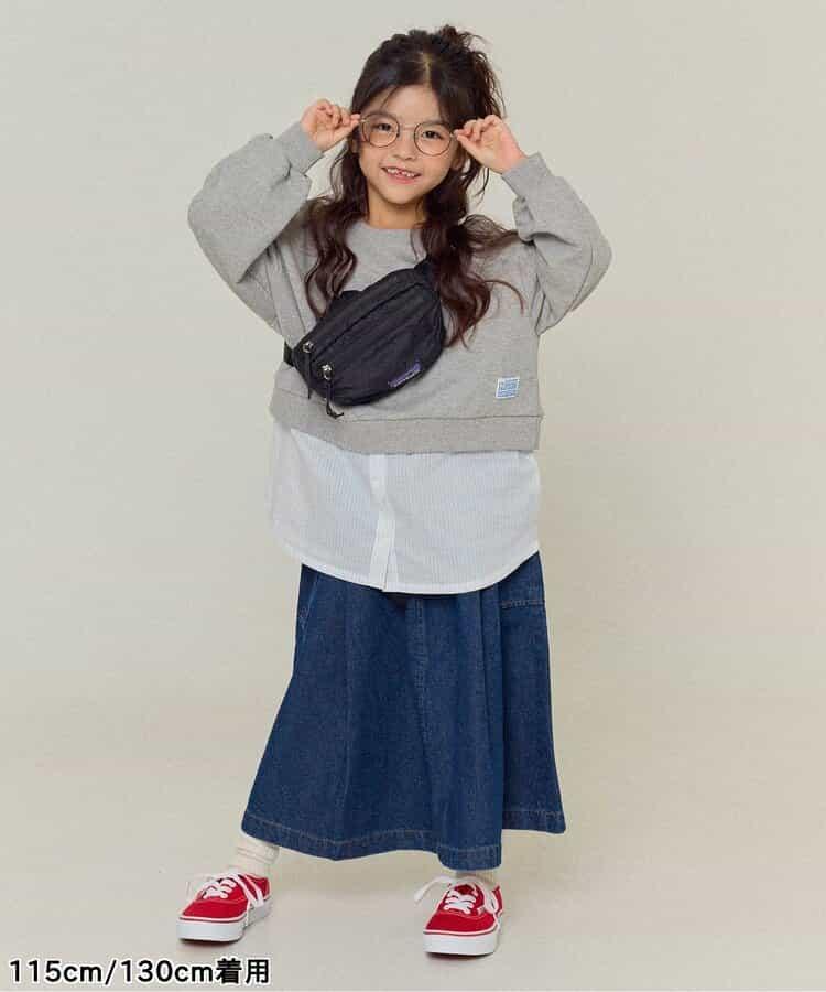 KUDOS 襯衫疊穿風衛衣