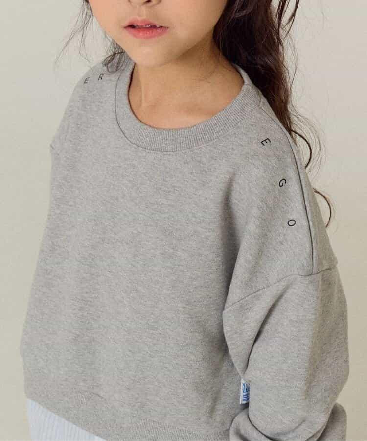 KUDOS 襯衫疊穿風衛衣