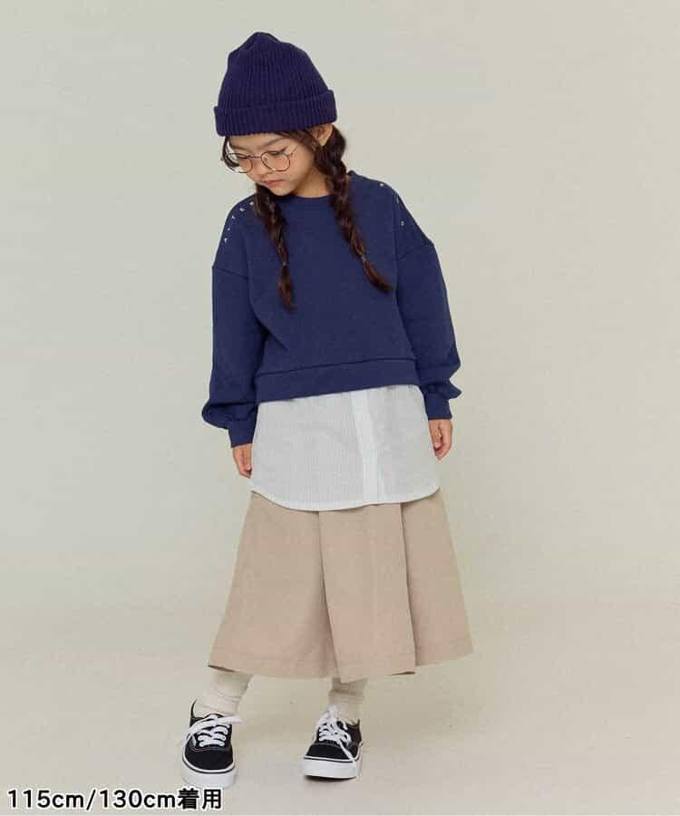 KUDOS 襯衫疊穿風衛衣