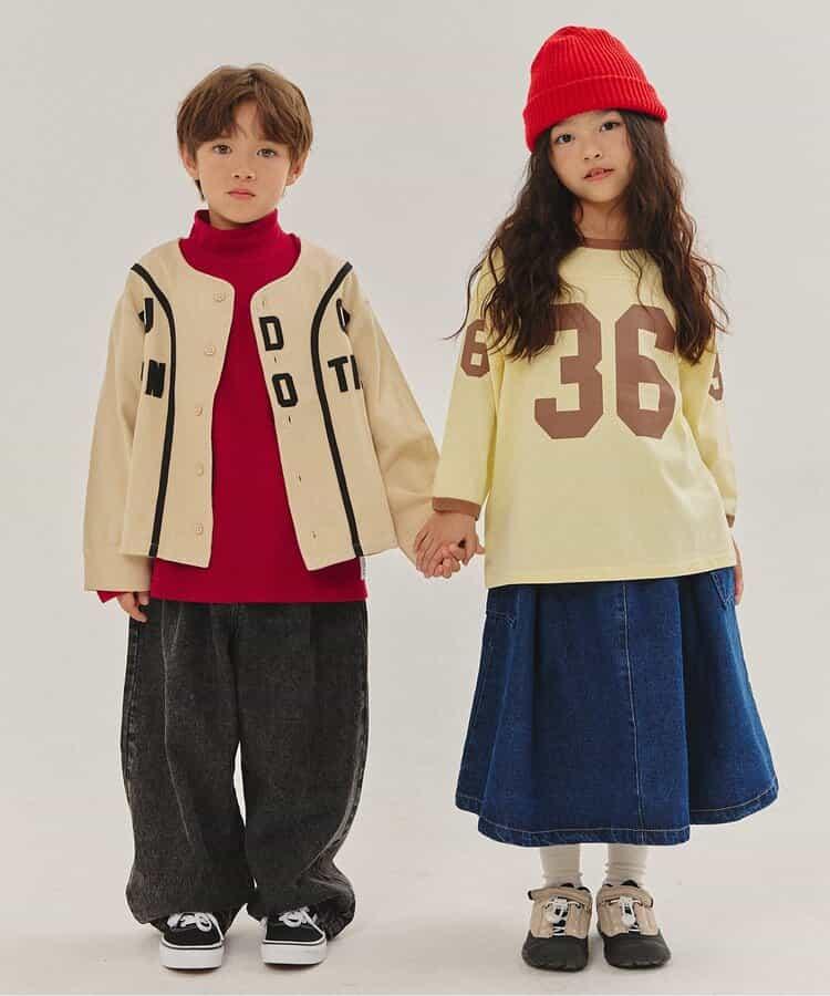 KUDOS 柔軟磨毛高領長袖T恤